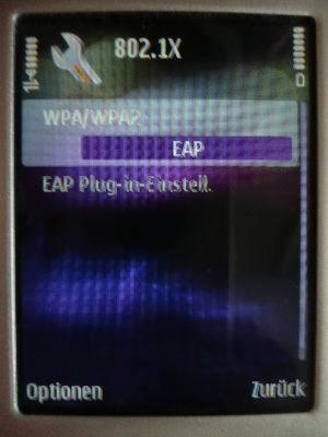 WPA/WPA2: EAP